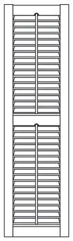 2 Equal Sections with False Control Rods and Mouse Holes