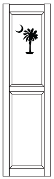 Standard Raised Panel: 2 Equal Sections