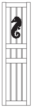 V-Groove Flat Panel: Rail Placement with Small Center Section